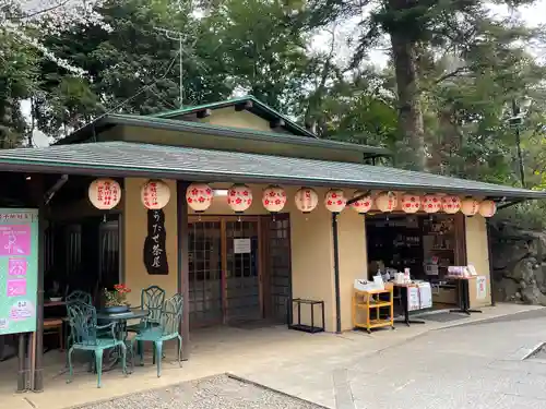 検見川神社の食事