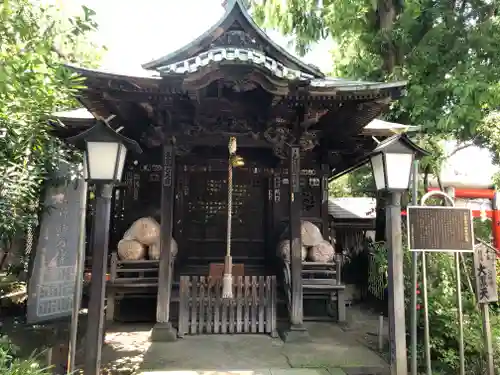 千住本氷川神社の本殿・本堂