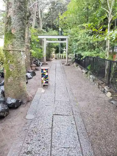 伊勢神社の鳥居