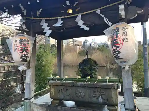 寛永寺不忍池弁天堂の手水舎