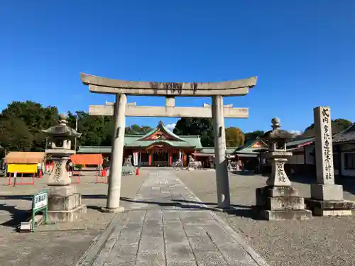 多治速比売神社の鳥居