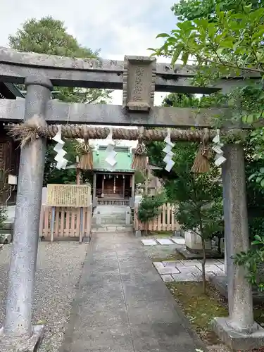 木田神社の鳥居