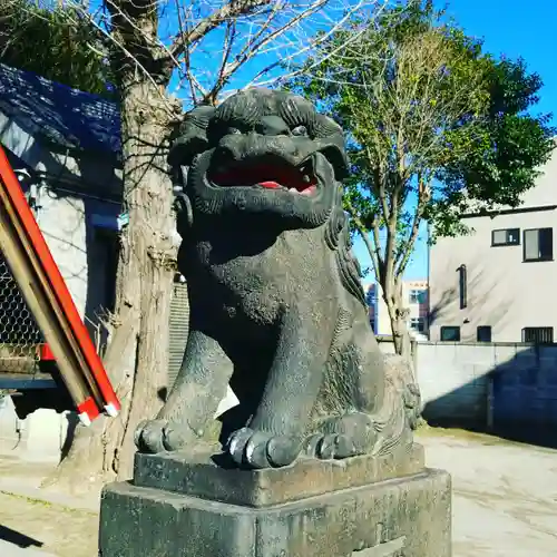 天祖神社の狛犬