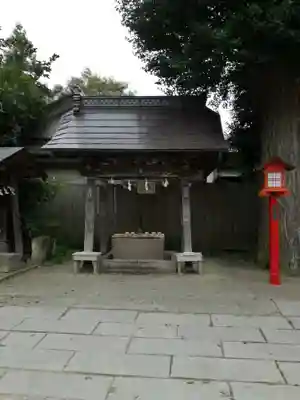 鷲宮神社の手水舎