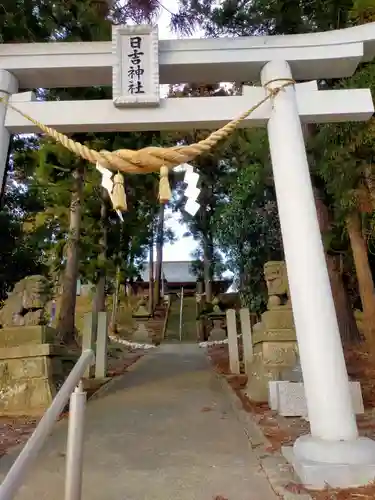 日吉神社の鳥居