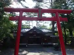 無戸室浅間神社(船津胎内神社)の鳥居