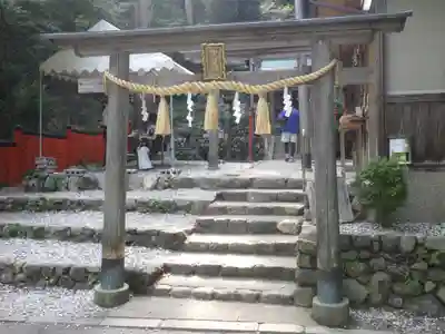 御髪神社の鳥居