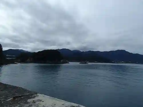 水底神社の景色