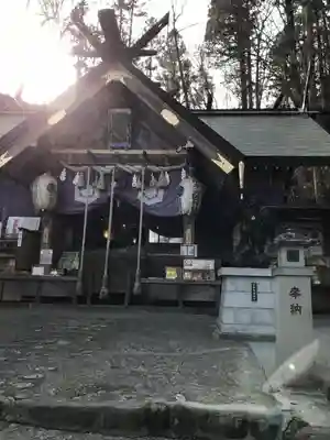 中之嶽神社の本殿・本堂