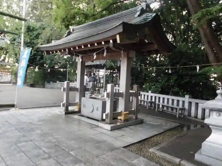 神鳥前川神社の手水舎