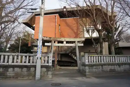 高城神社の鳥居