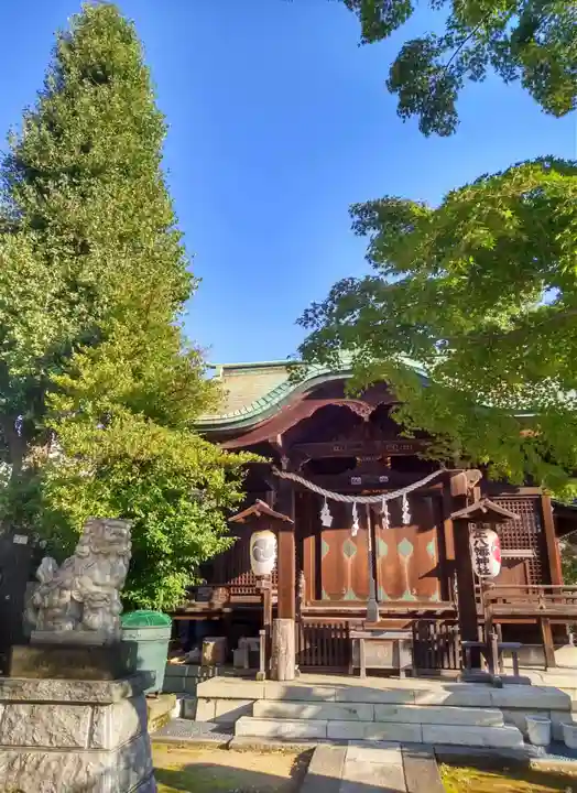 正八幡神社の本殿・本堂