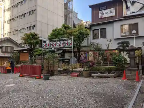 露天神社（お初天神）の景色