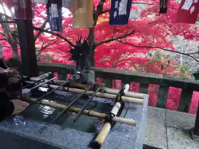 大山寺の手水舎
