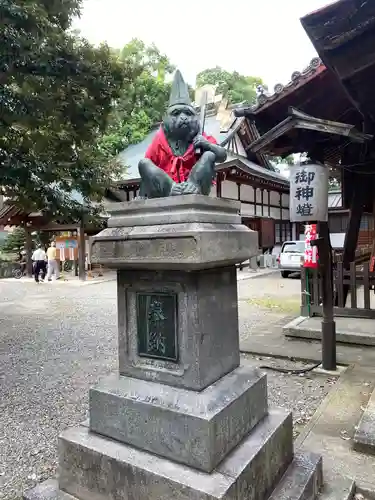 清洲山王宮　日吉神社の狛犬