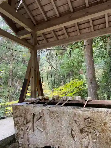 瀧神社の手水