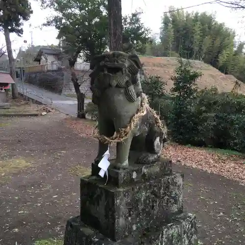 室菅原神社の狛犬