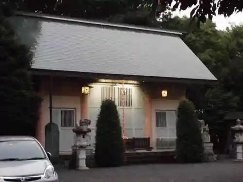 菅谷神社の本殿