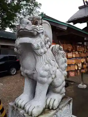 櫻岡大神宮の狛犬