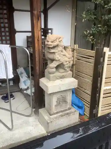 辯天寺の狛犬