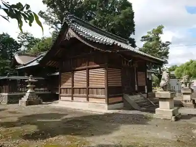 八幡神社の本殿・本堂