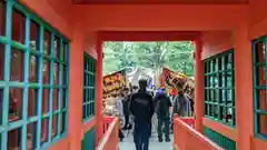 穴八幡宮のお祭り