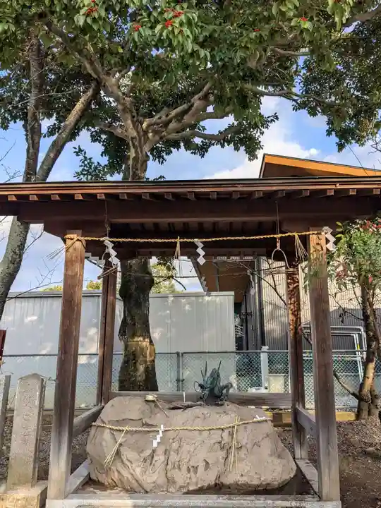 拝師神社の手水舎