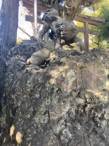 牛嶋神社の狛犬