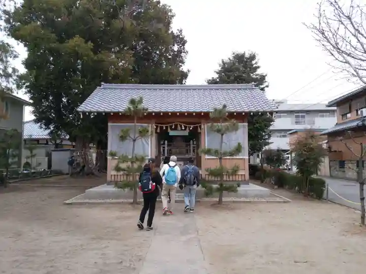 御鍬神社の本殿・本堂