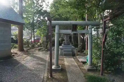 南篠崎天祖神社の鳥居