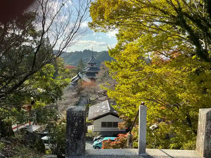 金峯山寺の景色