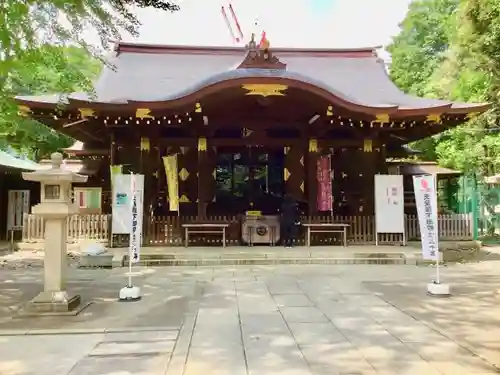 渋谷氷川神社の本殿