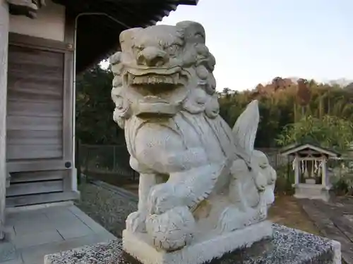 熊野神社の狛犬