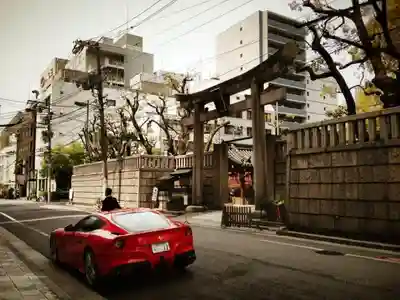 難波神社の鳥居