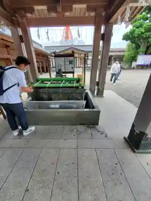 宇都宮二荒山神社の手水舎