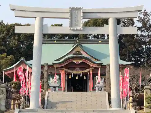 神戸神社の鳥居