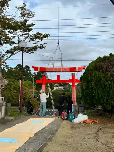 鹿島台神社の鳥居