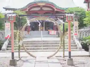 千住神社の狛犬(2023年06月30日(金) 14時30分00秒投稿)