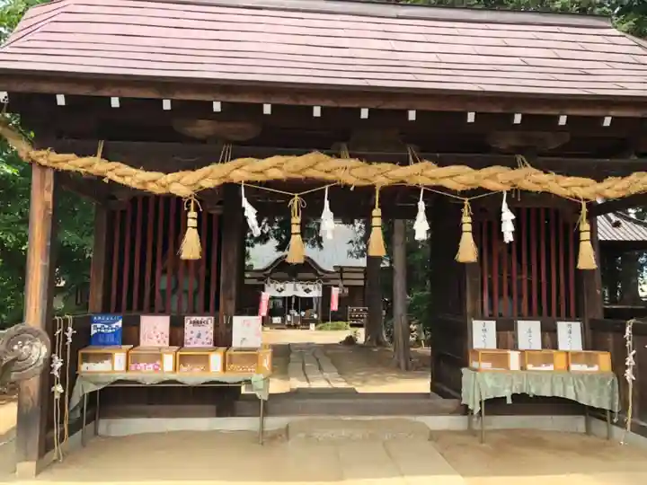甲斐奈神社の山門・神門