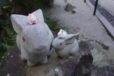 岡崎神社の狛犬