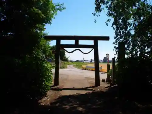 下野 星宮神社の鳥居