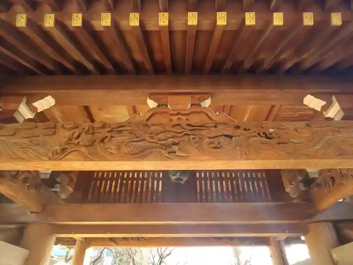 鳩ヶ谷氷川神社の芸術