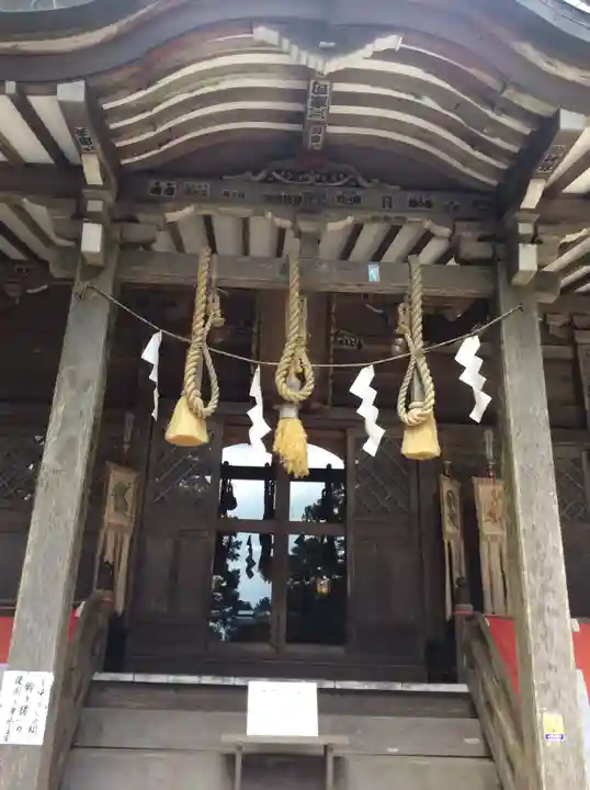 鷲子山上神社の本殿・本堂
