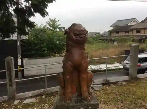 鯉喰神社の狛犬