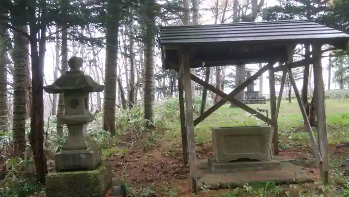 中頓別神社の手水舎