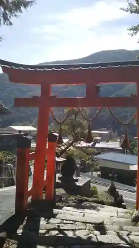 藪原神社の鳥居