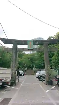 芝東照宮の鳥居