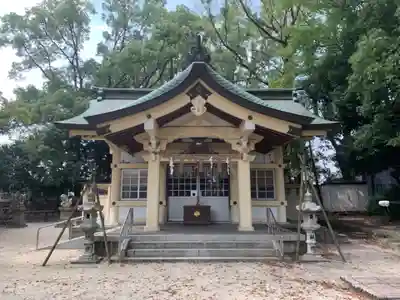 小木田神社の本殿・本堂