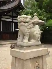 荒井神社の狛犬