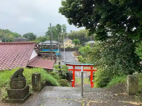 椎名神社の鳥居